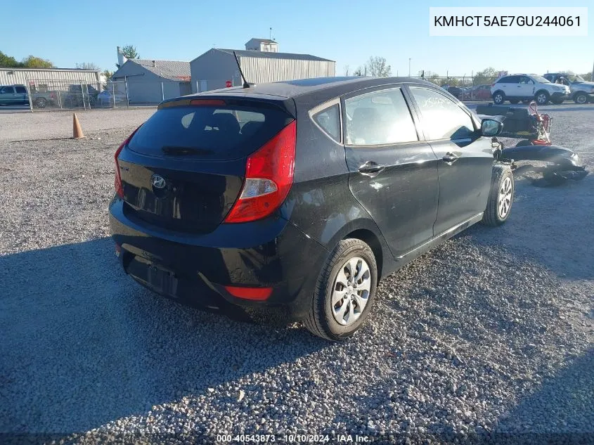 KMHCT5AE7GU244061 2016 Hyundai Accent Se