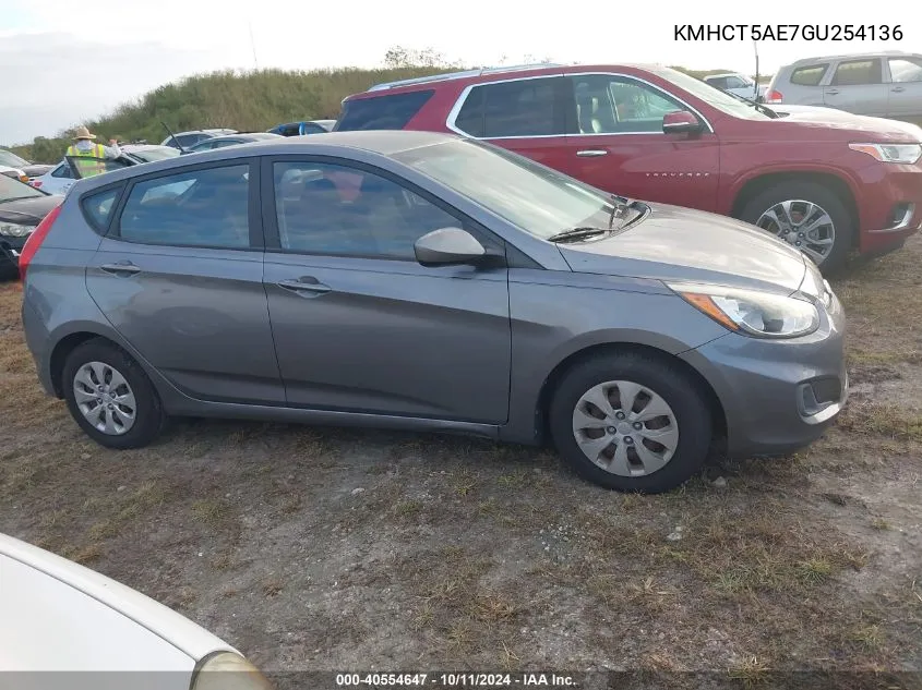 KMHCT5AE7GU254136 2016 Hyundai Accent Se