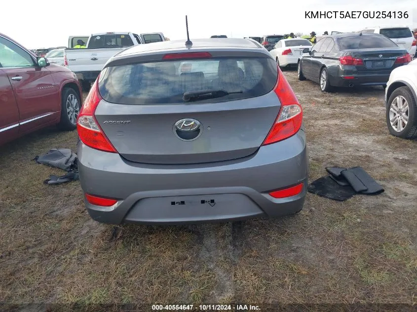 KMHCT5AE7GU254136 2016 Hyundai Accent Se