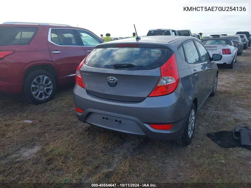 KMHCT5AE7GU254136 2016 Hyundai Accent Se