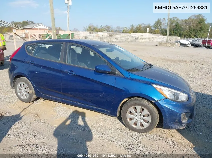 KMHCT5AE7GU269381 2016 Hyundai Accent Se