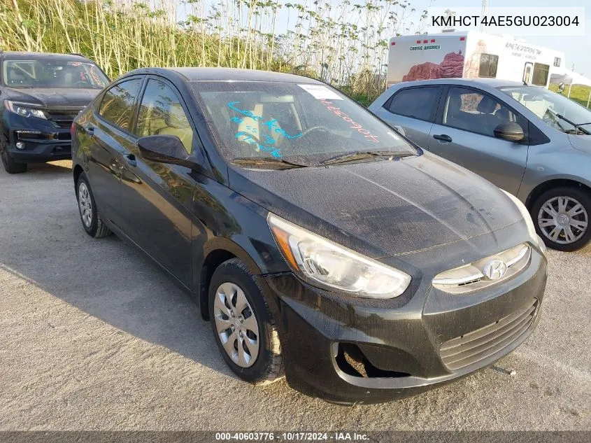 2016 Hyundai Accent Se VIN: KMHCT4AE5GU023004 Lot: 40603776