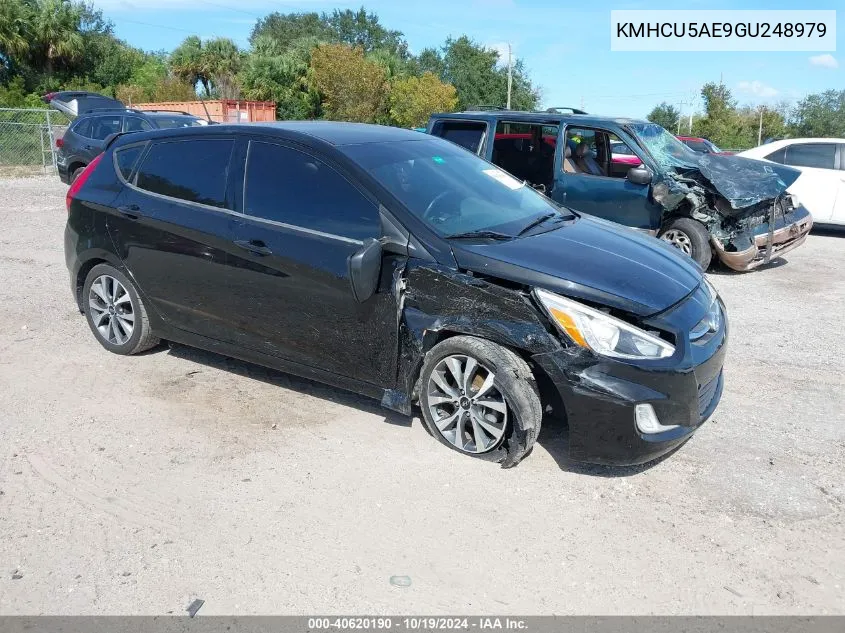 KMHCU5AE9GU248979 2016 Hyundai Accent Sport