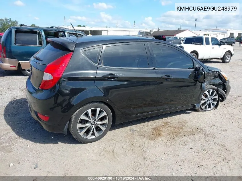 KMHCU5AE9GU248979 2016 Hyundai Accent Sport