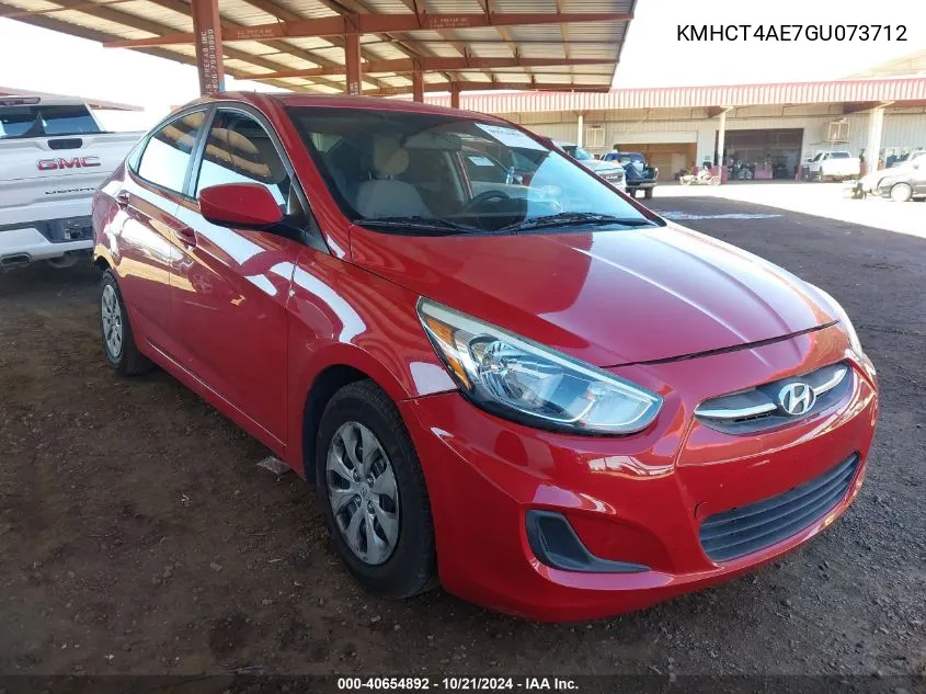 KMHCT4AE7GU073712 2016 Hyundai Accent Se