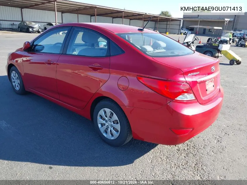 2016 Hyundai Accent Se VIN: KMHCT4AE9GU071413 Lot: 40656612