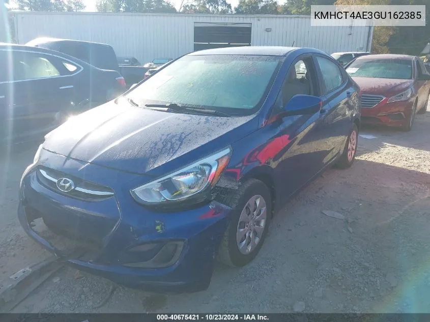 KMHCT4AE3GU162385 2016 Hyundai Accent Se