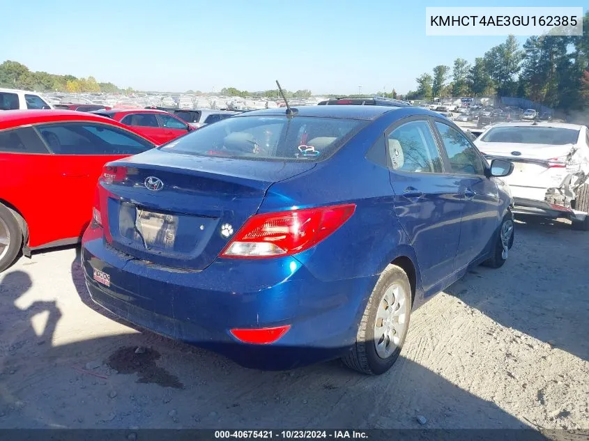 KMHCT4AE3GU162385 2016 Hyundai Accent Se