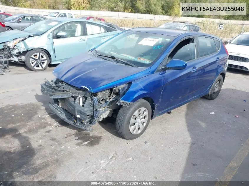 KMHCT5AE4GU255048 2016 Hyundai Accent Se