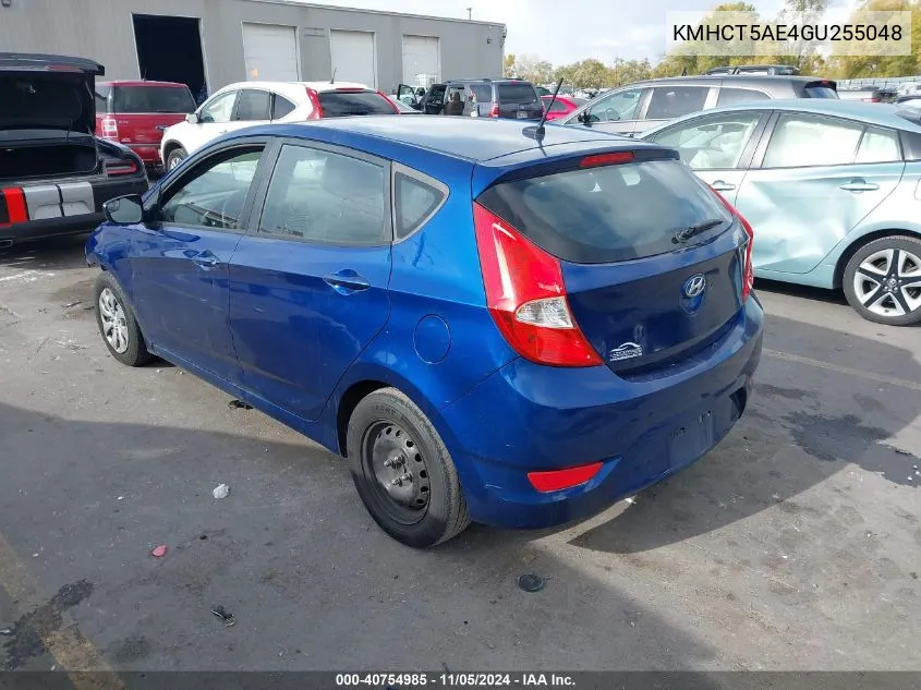 KMHCT5AE4GU255048 2016 Hyundai Accent Se