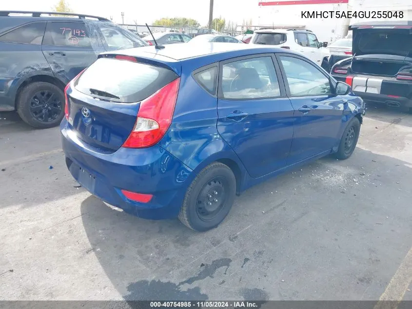 KMHCT5AE4GU255048 2016 Hyundai Accent Se