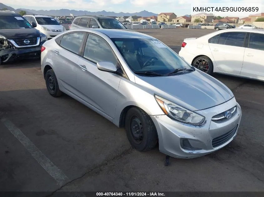 2016 Hyundai Accent Se VIN: KMHCT4AE9GU096859 Lot: 40764340