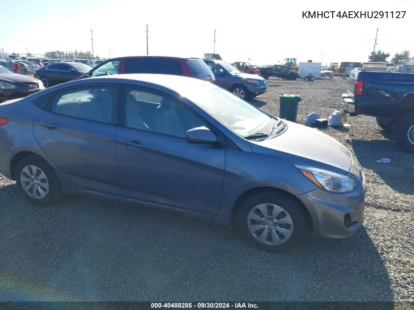 2017 Hyundai Accent Se VIN: KMHCT4AEXHU291127 Lot: 40488285