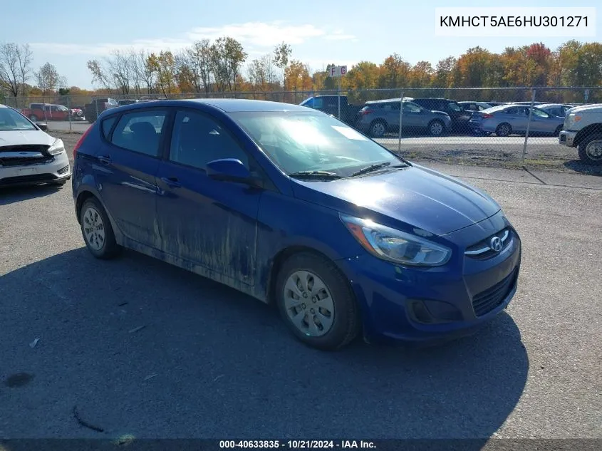 KMHCT5AE6HU301271 2017 Hyundai Accent Se