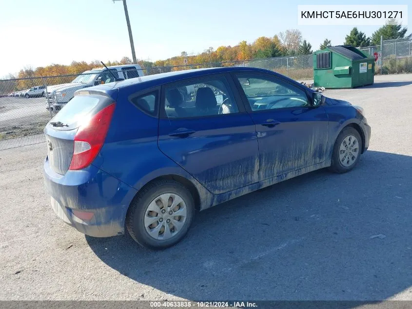 KMHCT5AE6HU301271 2017 Hyundai Accent Se