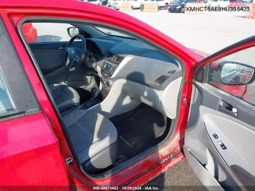 KMHCT5AE8HU335423 2017 Hyundai Accent Se