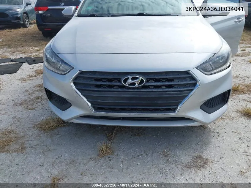 3KPC24A36JE034041 2018 Hyundai Accent Sel