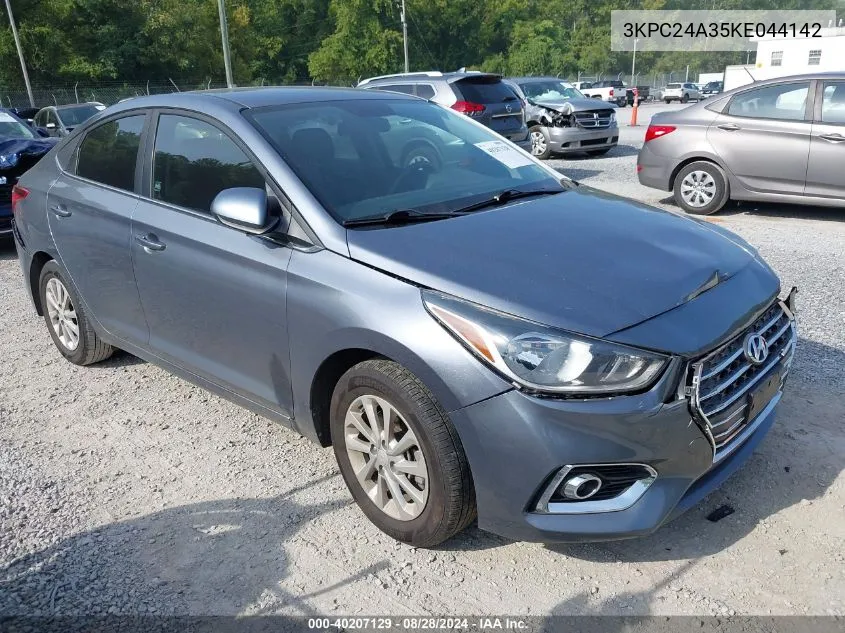 3KPC24A35KE044142 2019 Hyundai Accent Sel