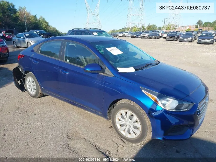 3KPC24A37KE080737 2019 Hyundai Accent Se