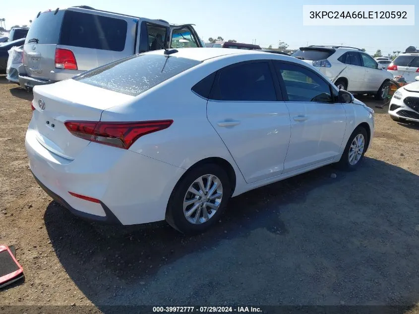 3KPC24A66LE120592 2020 Hyundai Accent Sel