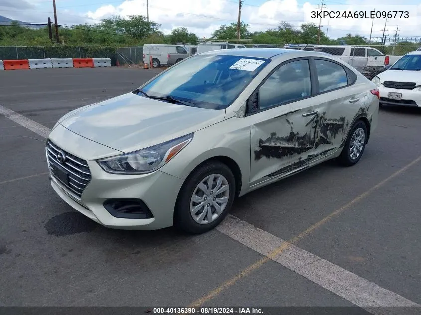 3KPC24A69LE096773 2020 Hyundai Accent Se