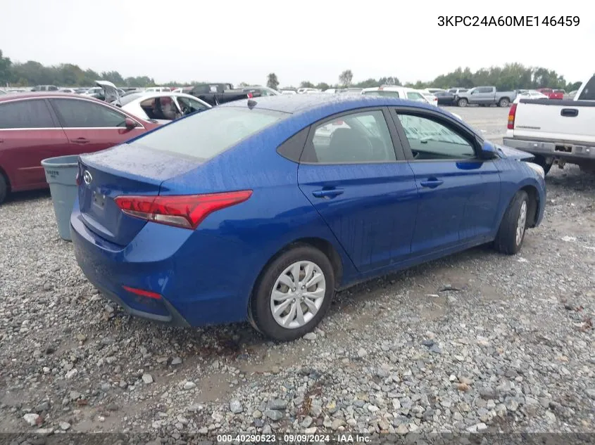 3KPC24A60ME146459 2021 Hyundai Accent Se