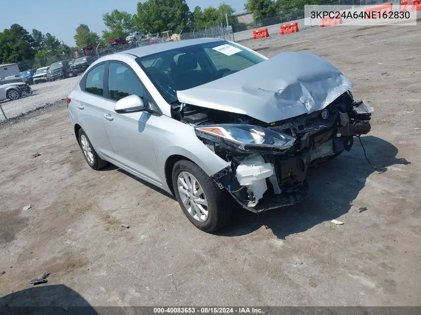 3KPC24A64NE162830 2022 Hyundai Accent Sel