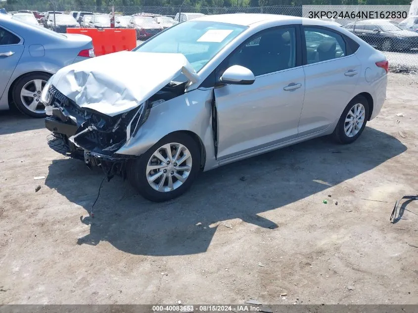 3KPC24A64NE162830 2022 Hyundai Accent Sel