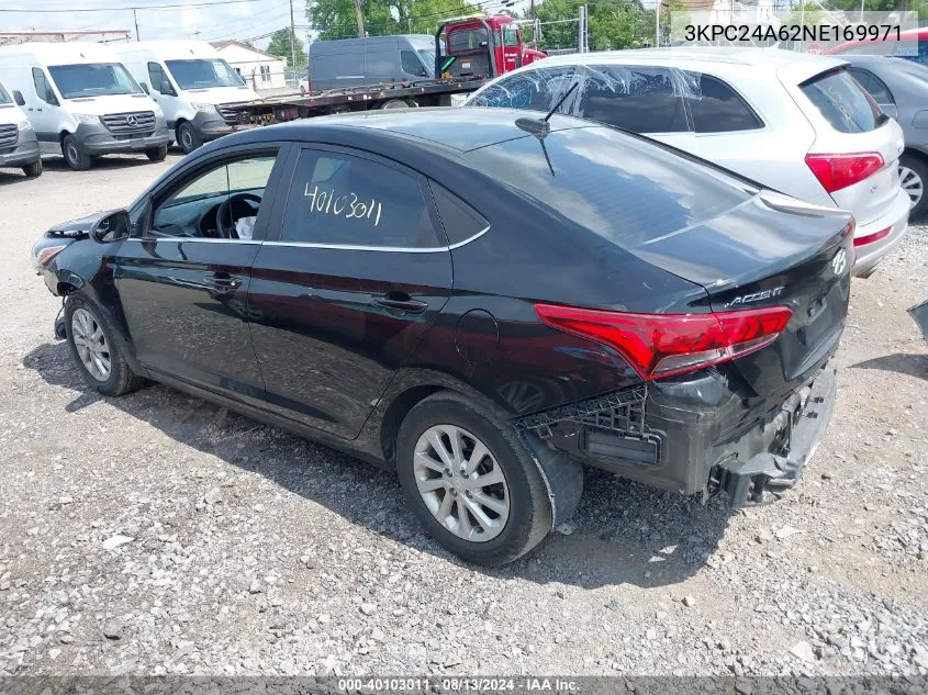 3KPC24A62NE169971 2022 Hyundai Accent Sel