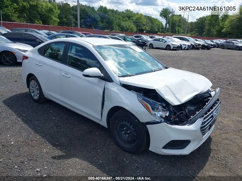 3KPC24A61NE161005 2022 Hyundai Accent Se