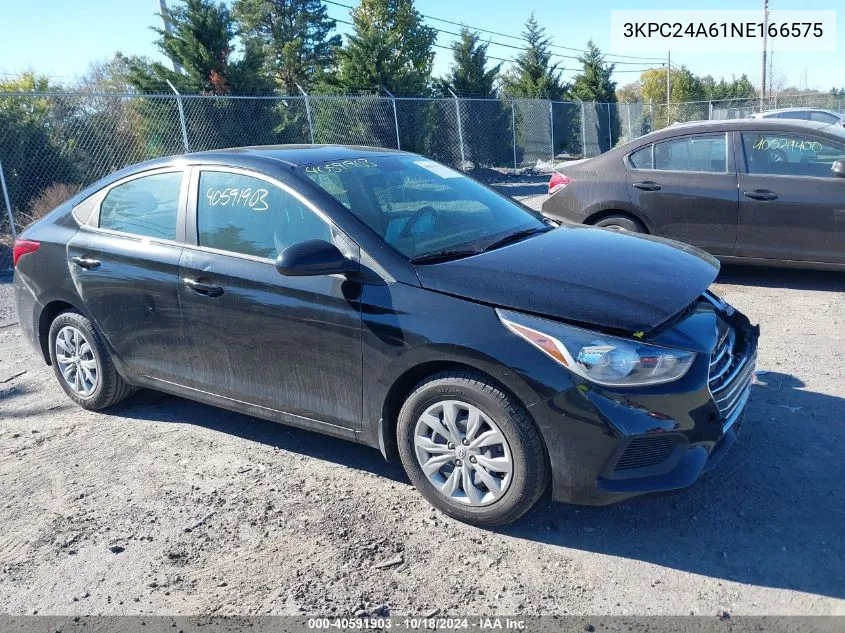 3KPC24A61NE166575 2022 Hyundai Accent Se