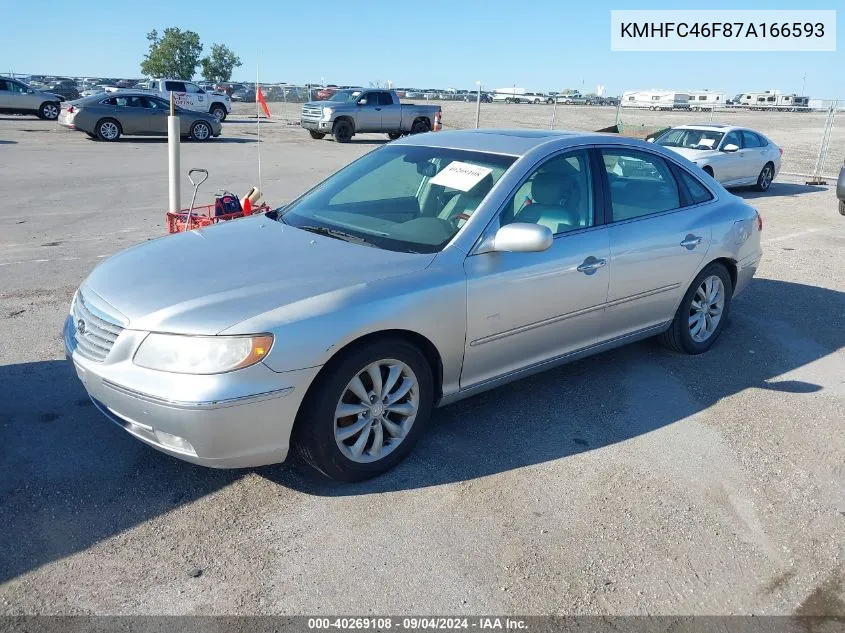 2007 Hyundai Azera Limited/Se VIN: KMHFC46F87A166593 Lot: 40269108