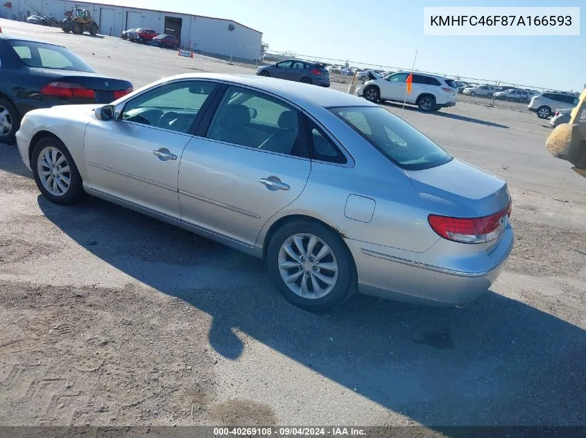 2007 Hyundai Azera Limited/Se VIN: KMHFC46F87A166593 Lot: 40269108