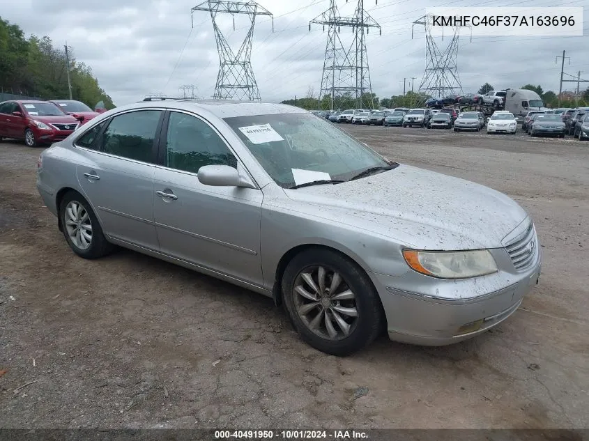 KMHFC46F37A163696 2007 Hyundai Azera Limited/Se