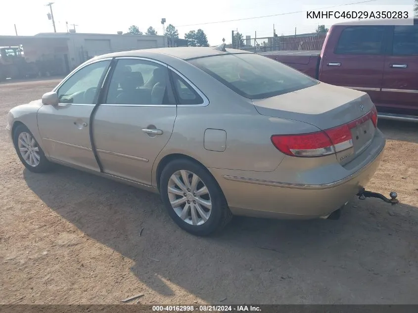 KMHFC46D29A350283 2009 Hyundai Azera Gls