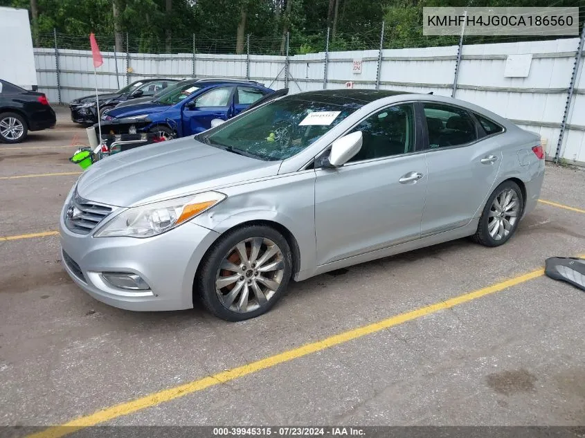 KMHFH4JG0CA186560 2012 Hyundai Azera