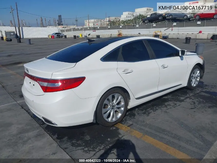 KMHFG4JG0CA167719 2012 Hyundai Azera