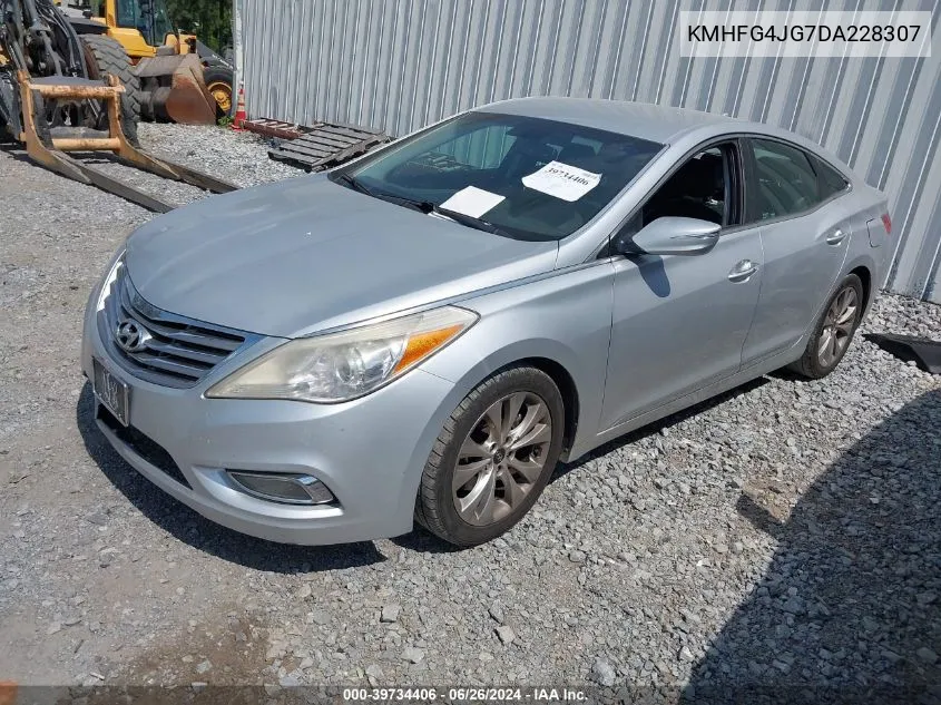 2013 Hyundai Azera VIN: KMHFG4JG7DA228307 Lot: 39734406