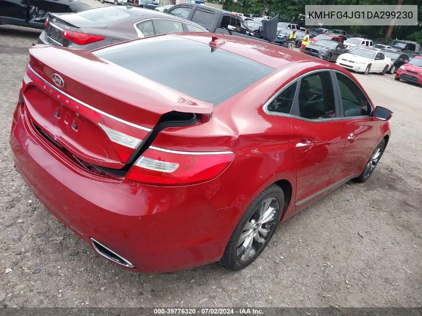 2013 Hyundai Azera VIN: KMHFG4JG1DA299230 Lot: 39776320