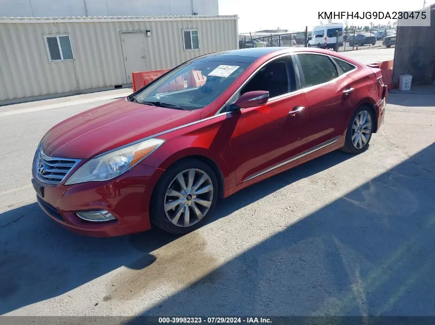 KMHFH4JG9DA230475 2013 Hyundai Azera