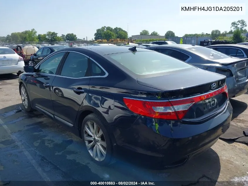 KMHFH4JG1DA205201 2013 Hyundai Azera