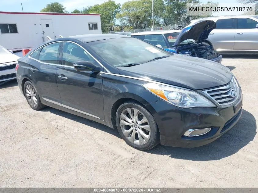 2013 Hyundai Azera VIN: KMHFG4JG5DA218276 Lot: 40048873