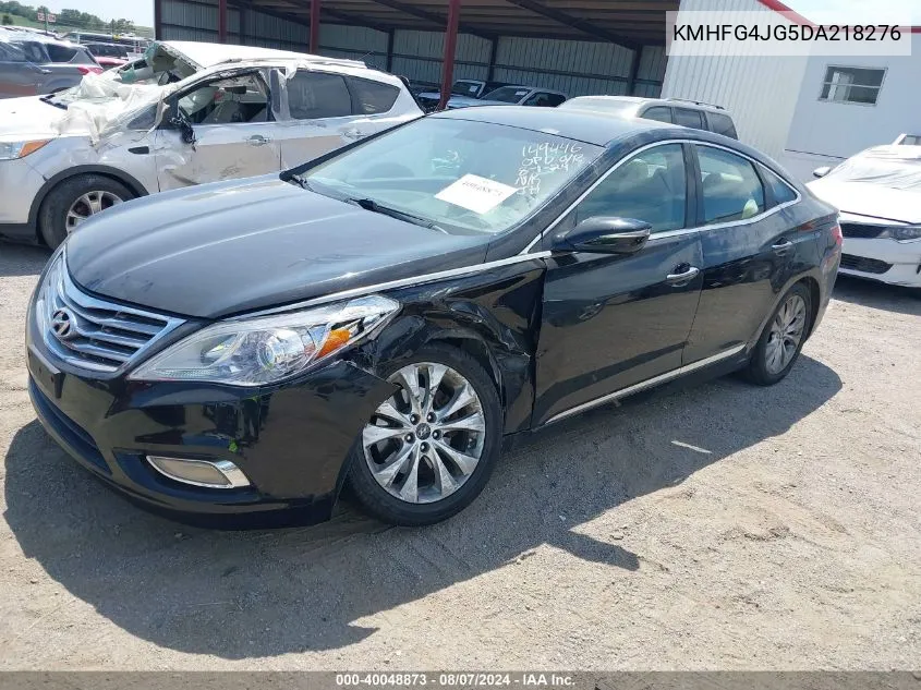 2013 Hyundai Azera VIN: KMHFG4JG5DA218276 Lot: 40048873