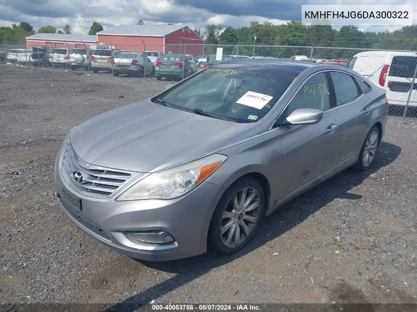 KMHFH4JG6DA300322 2013 Hyundai Azera