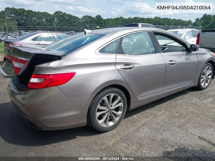 2013 Hyundai Azera VIN: KMHFG4JG5DA210064 Lot: 40082206