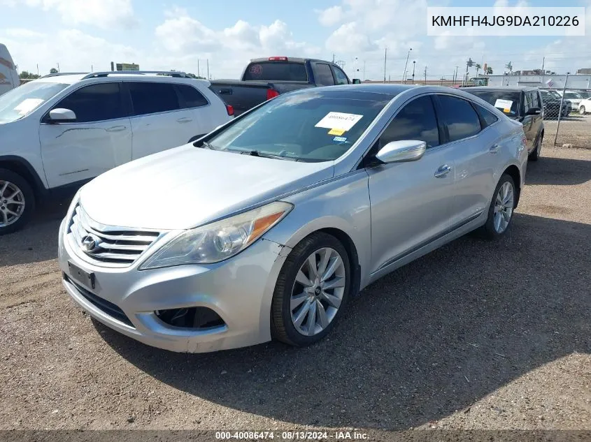 2013 Hyundai Azera VIN: KMHFH4JG9DA210226 Lot: 40086474