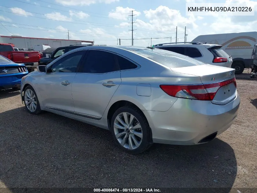 2013 Hyundai Azera VIN: KMHFH4JG9DA210226 Lot: 40086474