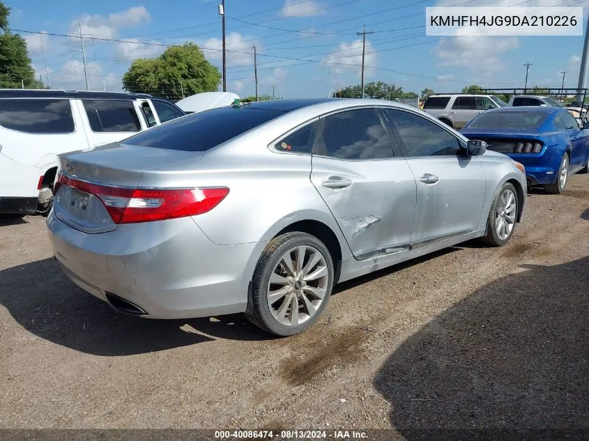 2013 Hyundai Azera VIN: KMHFH4JG9DA210226 Lot: 40086474