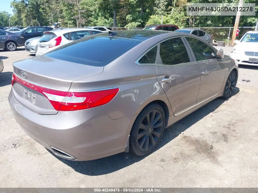 KMHFH4JG5DA212278 2013 Hyundai Azera