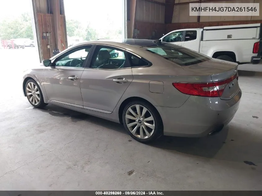 2013 Hyundai Azera VIN: KMHFH4JG7DA261546 Lot: 40299260